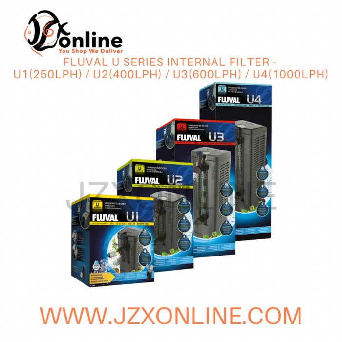 FLUVAL U Series Internal Filter - U1(250LPH) / U2(400LPH) / U3(600LPH) / U4(1000LPH)